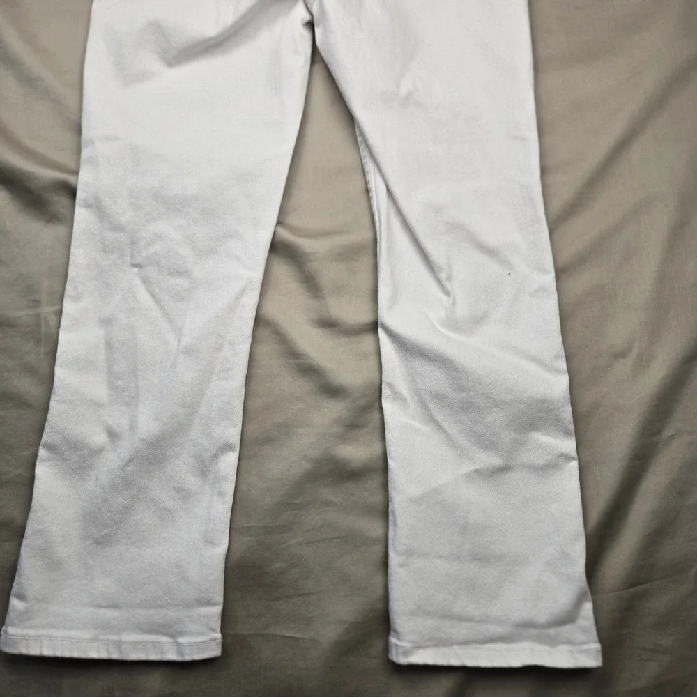 Rafaella‎ Weekend White Denim Jeans High Rise Straight Leg Womens Size 4P NWT